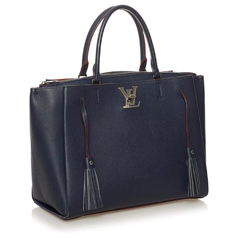 louis vuitton tasche blau